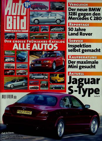 Deckblatt Auto Bild (19/1998)